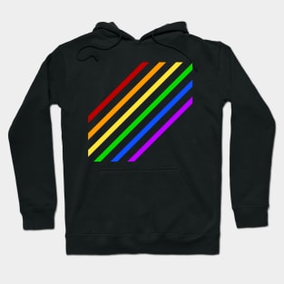 Rainbow Stripes Hoodie